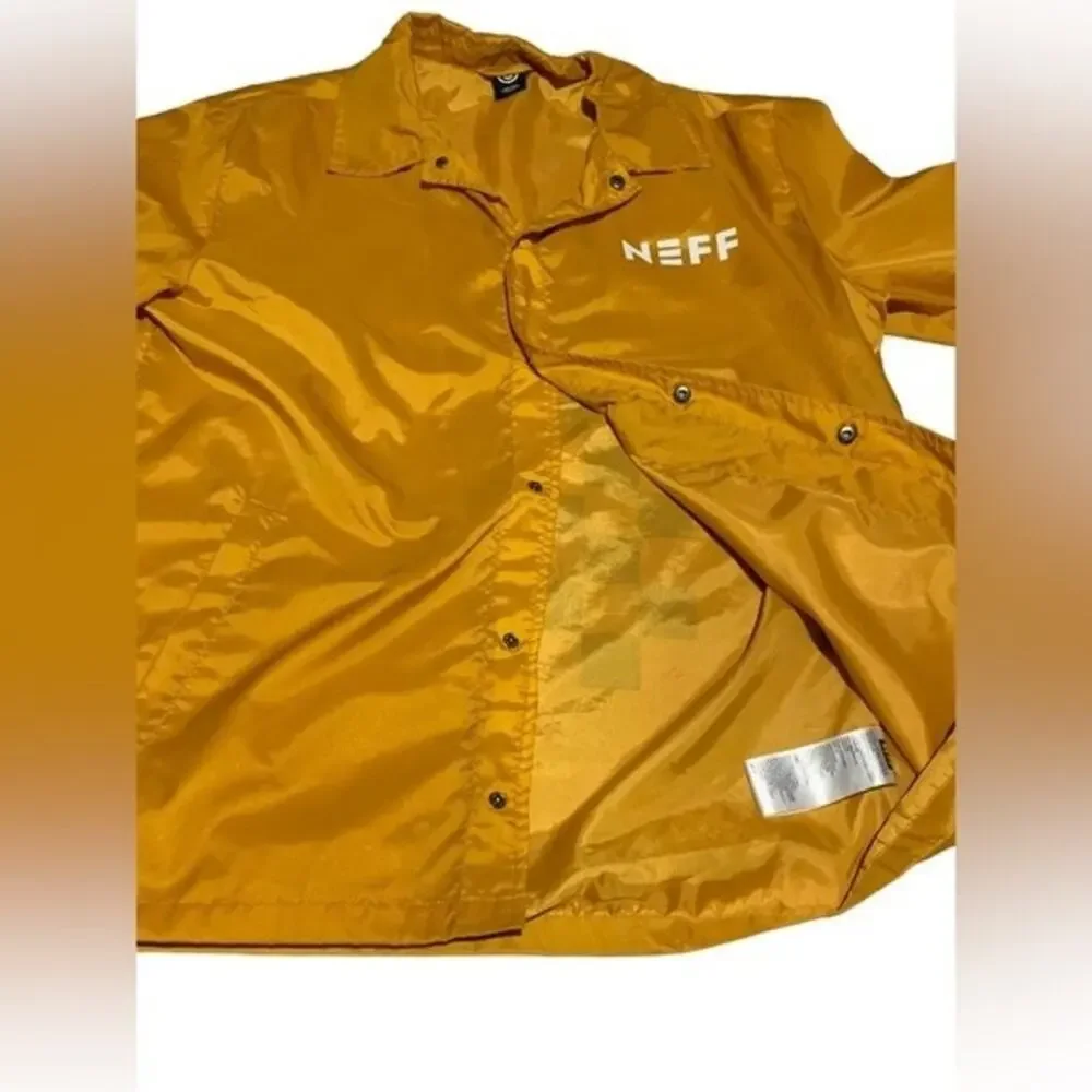 NEFF Utility Jacket Lightweight Streetwear Skater Checkerboard Rose Sz Medium‎